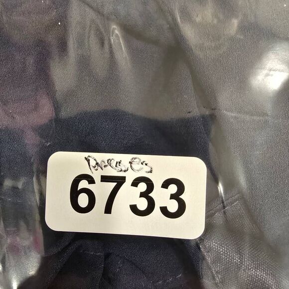 Mac Duggal 55713 Beaded Long Sleeve Gown Midnight Navy Size 2 NWT - Picture 15 of 15